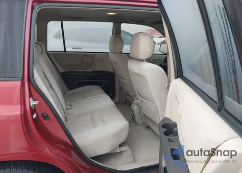 2001 Toyota Highlander V6 z USA, uszkodzony, nr VIN JTEGF21A010027230